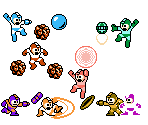 Mega Man 4 GB Weapons (NES-Style)