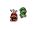 Mario & Luigi (Zelda Game Boy-Style)