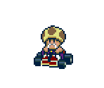 Toadsworth (Super Mario Kart-Style)