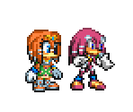 Tikal & Tribal Echidnas (Battle-Style)