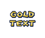 Gold Menu Text