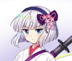 Youmu Konpaku (White Gardener of the Netherworld Tower)