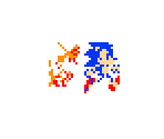 Sonic & Tails (Mario Bros. NES-Style)