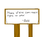 Corn Maze Sign