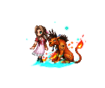 Aerith & Red XIII