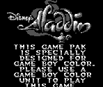 Game Boy Error Message