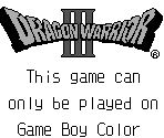 Game Boy Error Message