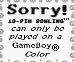 Game Boy Error Message