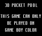 Game Boy Error Message