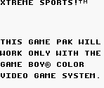 Game Boy Error Message