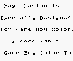 Game Boy Error Message