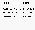 Game Boy Error Message