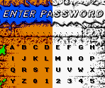 Password Screen Elements