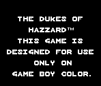 Game Boy Error Message