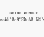 Game Boy Error Message