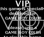 Game Boy Error Message