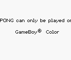 Game Boy Error Message