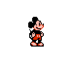 Mickey Mouse (Zelda 2-Style)