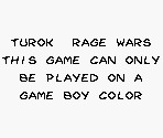 Game Boy Error Message