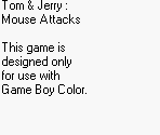 Game Boy Error Message