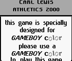 Game Boy Error Message