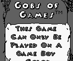 Game Boy Error Message