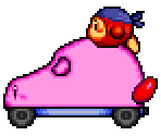 Car Kirby (Kirby Super Star-Style)