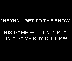 Game Boy Error Message