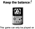 Game Boy Error Message