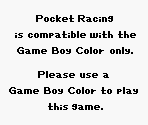 Game Boy Error Message