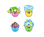 Kirby's Return to Dream Land Ability Icons