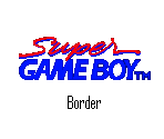 Super Game Boy Border (Konami GB Collection)