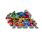 Mega Man 2 Robot Masters (Wily Wars, NES-Style)