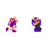 Wario and Waluigi (SMM2, SMB1-Style)