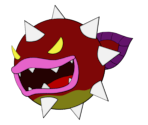 Spike Bass (Paper Mario-Style)