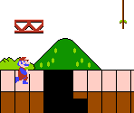 Super Mario Bros. Early Tiles (Early Draft Level Paper, NES-Style)