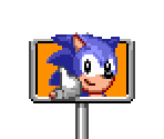 Signpost (Sonic Chaos, Genesis-Style)