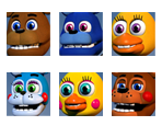 Party Selection Icons (Characters Only)