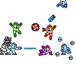 Mega Man III Weapons (MM9-Style)