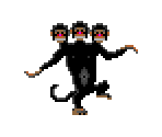 Three-Headed Monkey