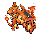 Charmander, Charmeleon & Charizard