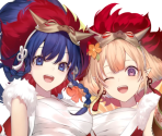 Tana & Peony (Bite of Flame)