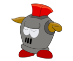 Prince Bully (Paper Mario-Style, Red)