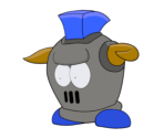 Prince Bully (Paper Mario-Style, Blue)