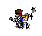 Alcedor and His Squire Cervul (Mega Man 8-bit Deathmatch-Style)