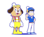 Karamatsu (Akatsuka TV: Hexagon and Friends {The Sextuplet Brothers})