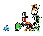 Mega Man Powered Up Enemies (MM9-Style)