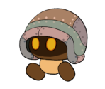 Goombeetle (Paper Mario-Style)