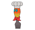 Volbonan (Red, Paper Mario-Style)