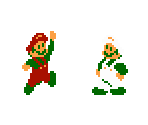Mario & Luigi (Super Show, NES Style)